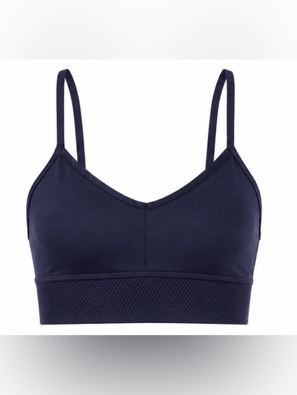 Alo Aria Bra Rich Navy